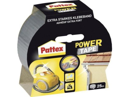 PATTEX Power tape silver páska textilná 50x25m