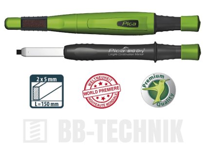 PICA Big Dry Marker profesionálna tesárska ceruzka