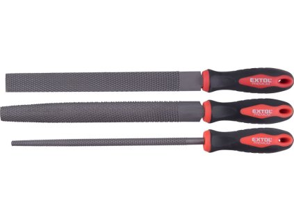 EXTOL Rašpľa SADA 3-dielna 250mm