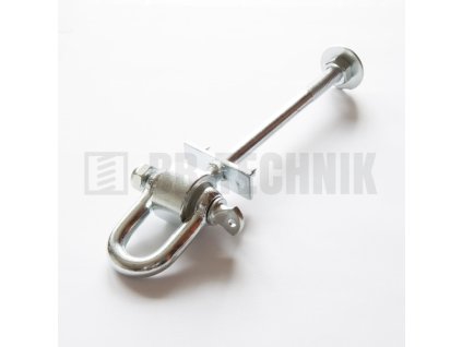 Hák hojdačkový M12x160 ZN so strmeňom D