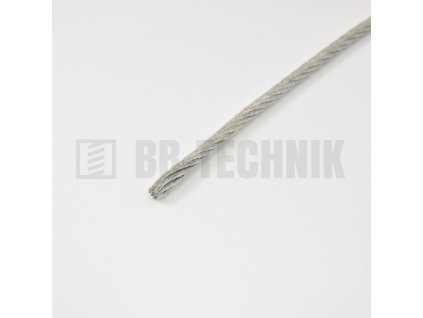 Lano oceľove 5,0mm ZN 6x19
