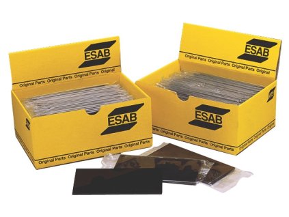 ESAB Sklo krycie 90x110 do kukly tmavé stupeň 10