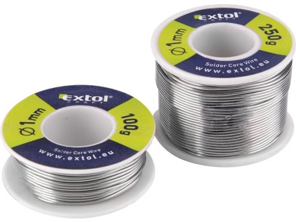 Cín na spájkovanie 1mm, 100g EXTOL