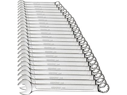 GEDORE Sada kľúčov očko-ploché 6-32mm 24-dielna