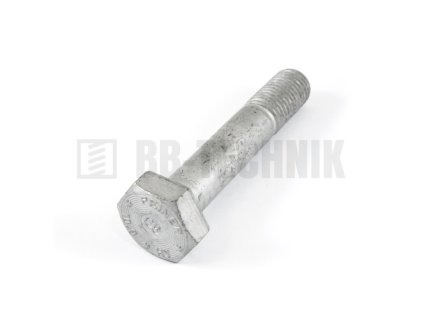 DIN 6914 10.9 TZN skrutka so 6-hrannou hlavou s čiastočným závitom