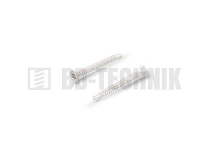DIN 7504P samovrtná TEXA skrutka do plechu so zapustenou hlavou na TORX