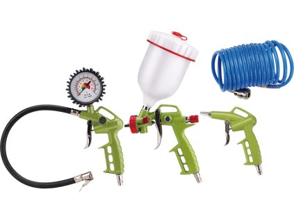 EXTOL Náradie ku kompresoru 4-dielna sada