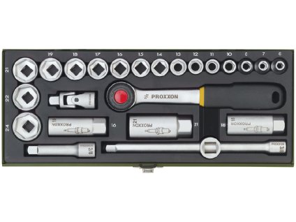 PROXXON gola sada náradia 3/8", 24-dielna