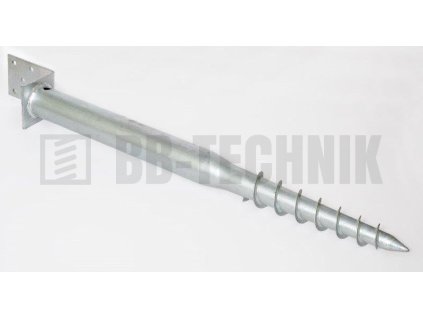 Zemný vrut L 100x100x1000 mm ZN