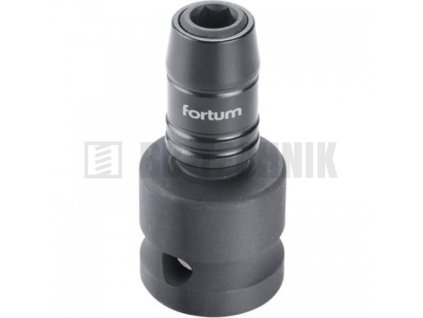 FORTUM Rázový adaptér 1/2" na bity