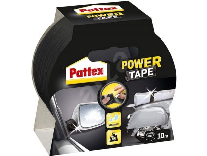 PATTEX Power tape čierna páska textilná 50mm x10m