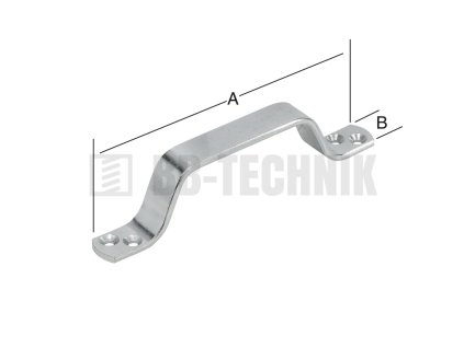 Rúčka bedňová plochá 160x20 mm