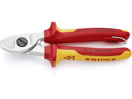 KNIPEX Noznice na kable 165 mm 9516165