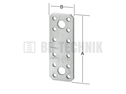 Spojka plochá 116x45 mm