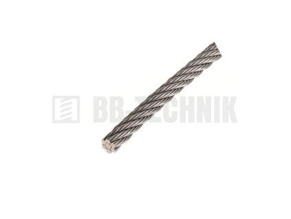 Lano nerezové 8,0mm nerez A4 7x7