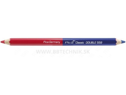 PICA Classic Ceruzka červená/modrá 18cm