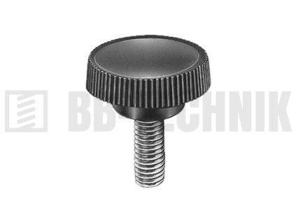 Rektifikačná nožička M 6x16 mm s plastovou hlavou