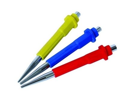 Priebojník SADA 3ks 0,8/1,5/2,5 mm