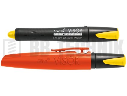 PICA Visor priemyselný voskový značkovač, žltý