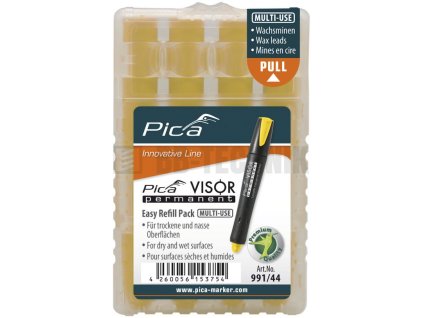 PICA Visor náhradné tuhy sada 4ks žlté