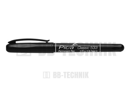 PICA Značkovač čierny tenký pero 0,7 mm