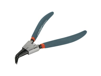 EXTOL Kliešte segerové zahnuté vonkajšie 175mm