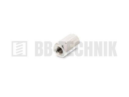 DIN 6334 A2 nerezová predĺžená matka