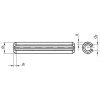DIN 1481 12x60 pružný kolík