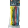 EXTOL Pásky sťahovacie farebné 3,6x200mm-žltá, zel., modr., červ.