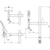 BESSEY Svorka páková pre zváracie stoly 200 mm