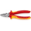 KNIPEX Kliešte lisovacie pre koncové dutinky 180mm 9778180