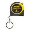 STANLEY Meter zviňovací bimateriálny 2 m x 13 mm s kľúčenkou