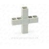 Spojka krížová plastová 25x25 mm