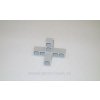 Spojka T kus s výstupom plastový 25x25 mm
