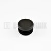 Krytka kruhová 38 mm čierna