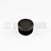 Krytka kruhová 40 mm čierna