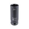 FORTUM Hlavica rázová 1/2" 24mm dĺžka 78mm