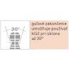 EXTOL Kľúč imbusový SADA 9-dielna 1,5-10mm s gulickou CrV