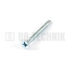 DIN 7504P 3,9x16 ZN samovrtná TEXA skrutka do plechu s zapustenou hlavou s krížovou drážkou PH