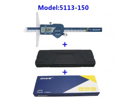 Shahe IP54 Digitális mélységmérő "0-150/0,01mm" 5113-150