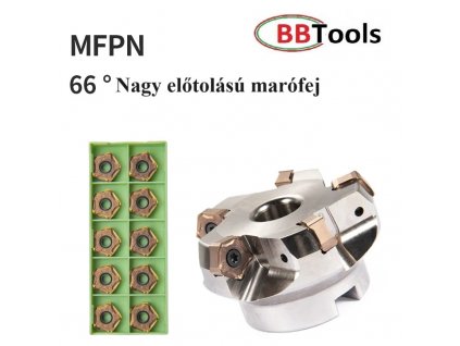 MFPN66 HSB-MFPN66 50R-4T MFPN66 63R-5T Nagy előtolású marófej