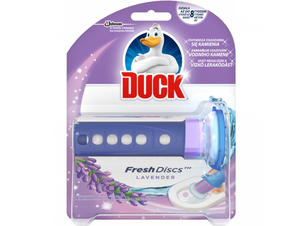 Duck Fresh Discs Levandule WC gel