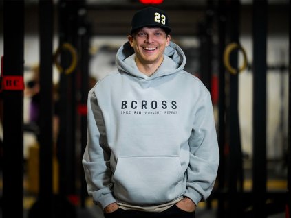bcross run - mikina 2.0 - šedá