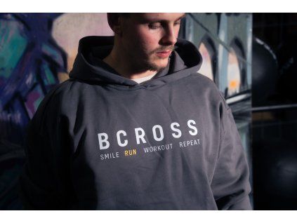 Bcross run - mikina 2.1 - tmavě šedá