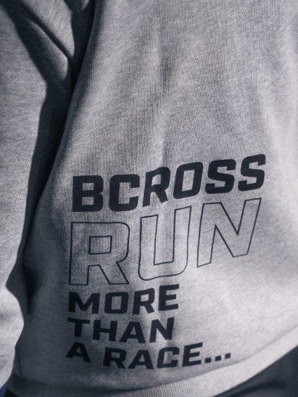 bcross run - mikina 3.0 - šedá - UNISEX