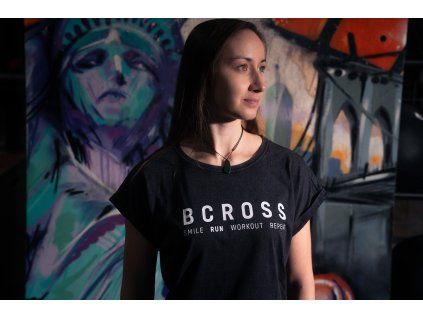 Bcross run - SRWR! - WOMEN - Tmavě šedá