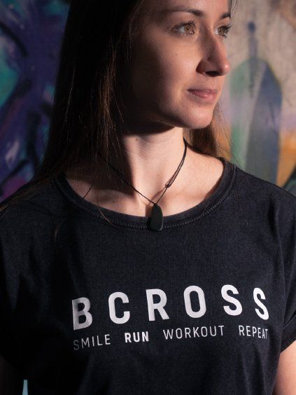 Bcross run - SRWR! - WOMEN - Tmavě šedá