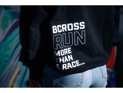 Bcross run - mikina 3.0 - černá