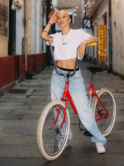 Dámský bílý BCR Crop Top