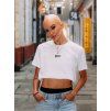 Dámský bílý BCR Crop Top